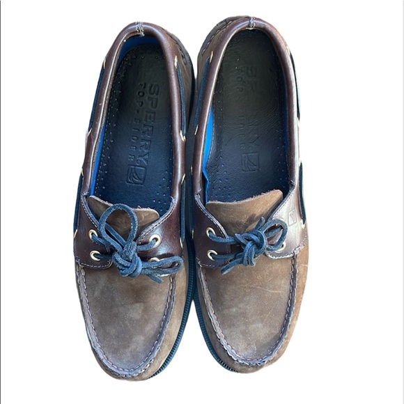 Sperry Top Sider Mens boat shoe brown size 11.5 - Picture 3 of 6